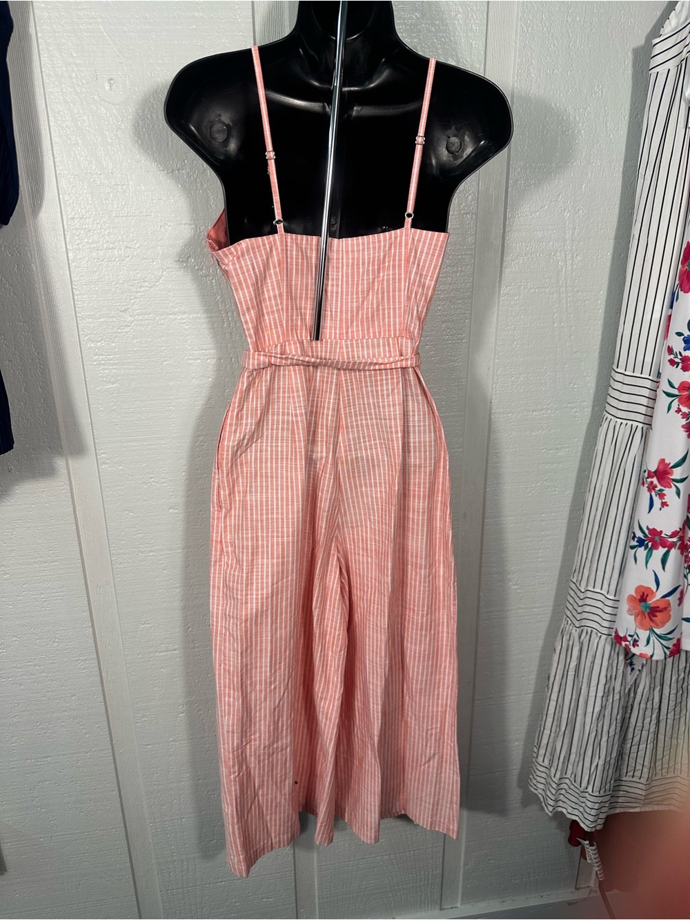 Gianni Bini Spaghetti Strap Pantsuit Size Zero EUC - Picture 5 of 6